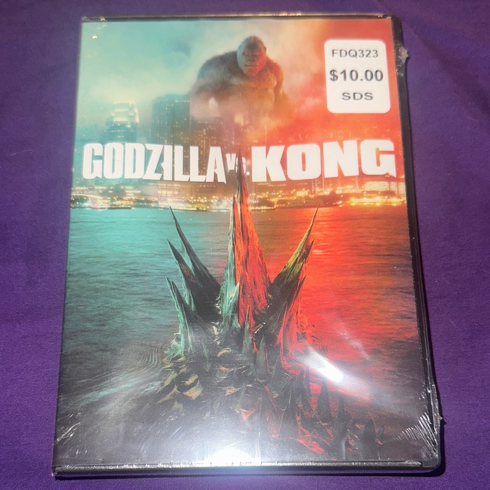 NWT Godzilla Vs Kong DVD